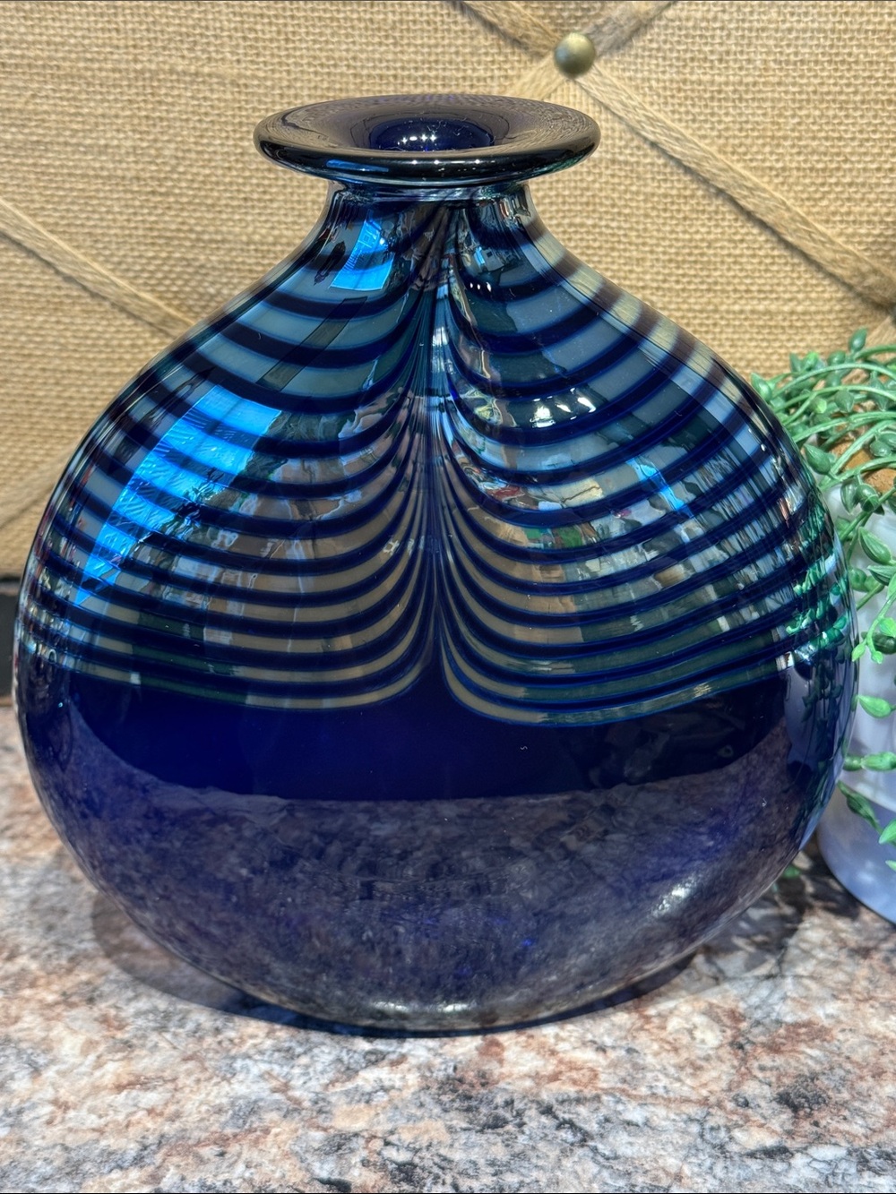 Steven Correia Art Glass Vase